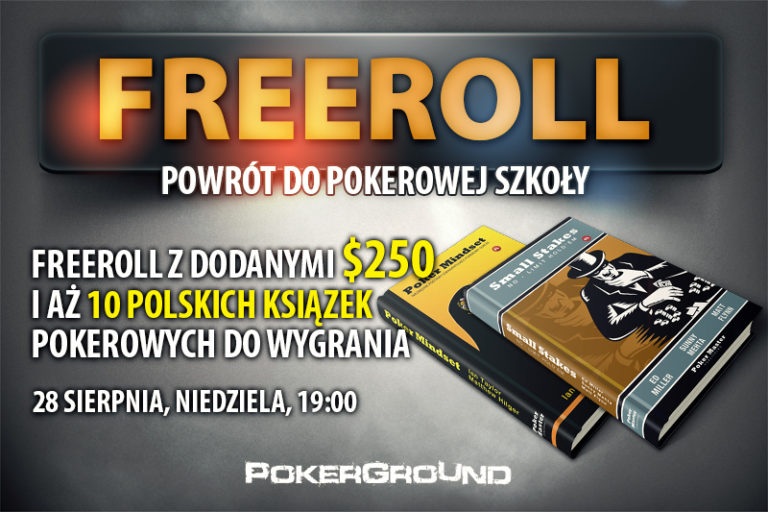 Freeroll: Powrót do pokerowej szkoły z $250 dodanymi i aż 16 książkami pokerowymi po polsku do wygrania już w tę niedzielę na PartyPoker!
