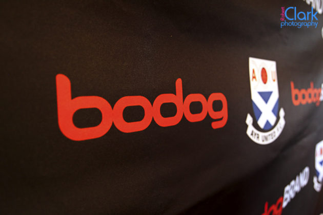 Bodog zaprezentował nowe stroje dla klubu sportowego Ayr United