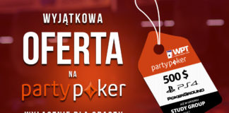 Wyjątkowa oferta na PartyPoker, wyłącznie dla graczy PokerGround!