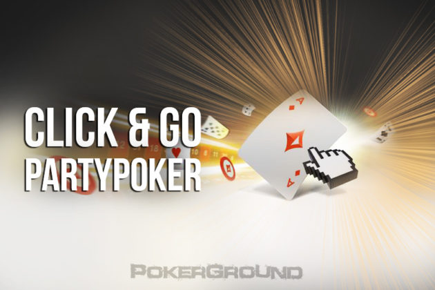 PartyPoker Click & Go – bonusy, gotówka, tickety do $200K GTD!