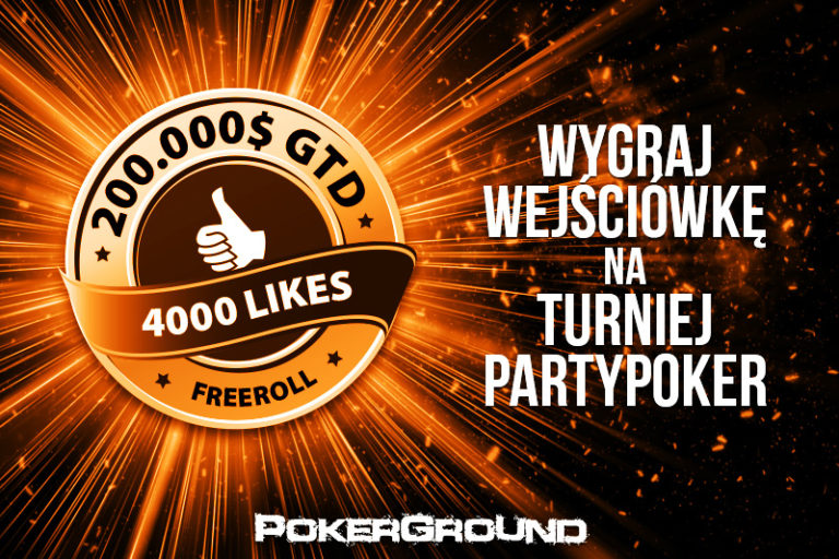 PokerGround 4K Fans Freeroll na PP – zagraj o 200.000$!
