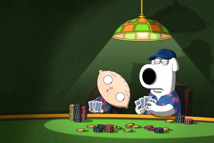 family guy poker