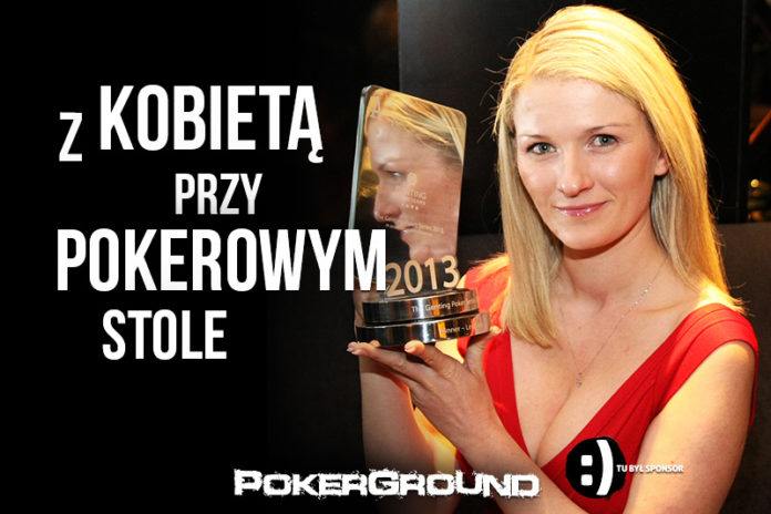 Z kobietą przy pokerowym stole - Ellie Biessek Z kobietą przy pokerowym stole - Ellie Biessek
