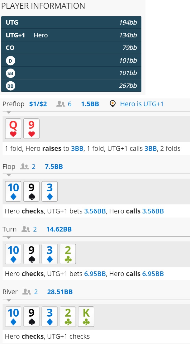 poker teoria x/c oop 8