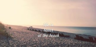 Life is better at the beach Blog
