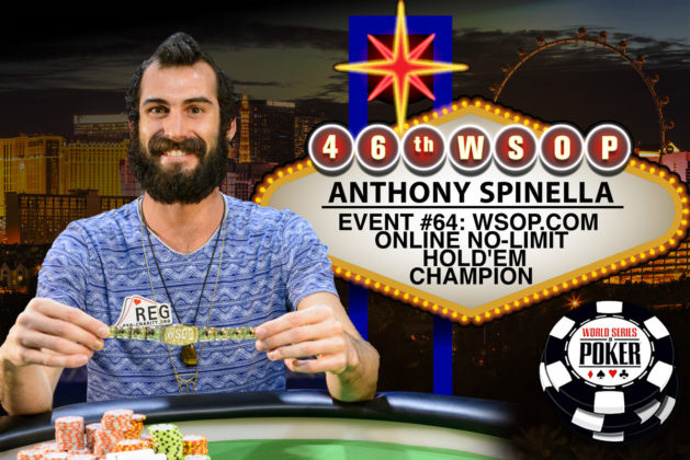 Anthony Spinella wygrywa internetową bransoletkę WSOP