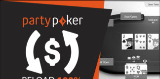 Reload bonus na Party Poker – 100% do 500$! pp-reload-bonus-500