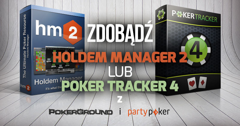 Zdobądź Holdem Manager 2 lub PT4 dzięki PokerGround i Party Poker!
