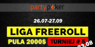 Liga freeroll – wyniki piątego turnieju