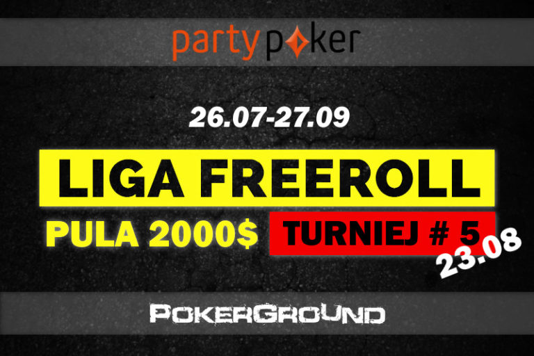 Liga freeroll – wyniki piątego turnieju