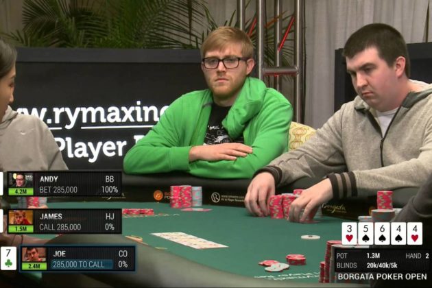 James Gilbert liderem finałowego stołu WPT Borgata