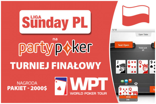 Już dzisiaj – turnieje finałowe ligi SundayPL i walka o pakiet WPT za $2000!