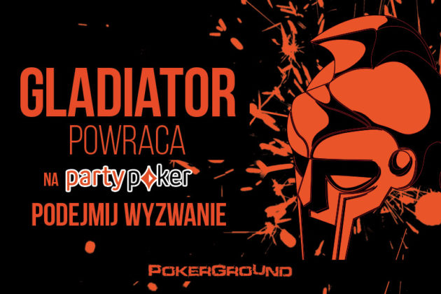 GLADIATOR powraca już w lutym! Chętni na $5000 gotówki od PartyPoker?