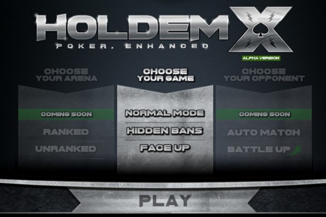 HoldemX Alpha startuje w tym tygodniu