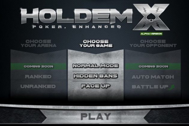 HoldemX Alpha startuje w tym tygodniu