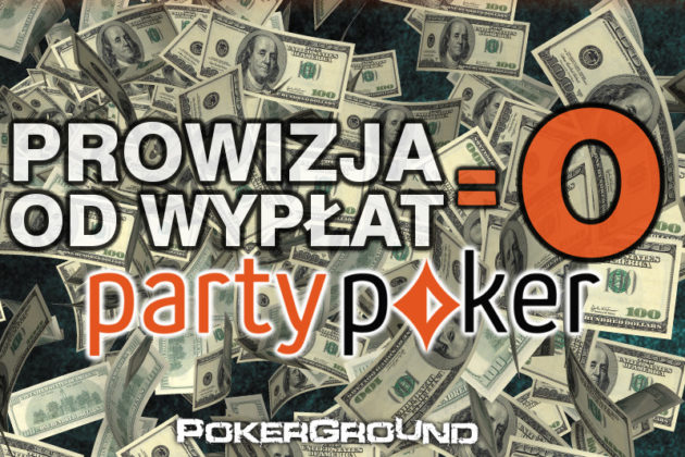 Ważne zmiany na PartyPoker. Operator znosi prowizje za wypłaty!