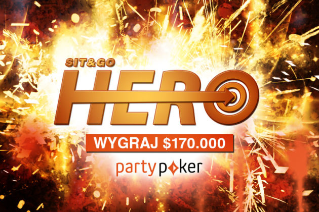 [HOT] PartyPoker uruchamia Sit & Go Hero. Do wygrania aż $170.000!