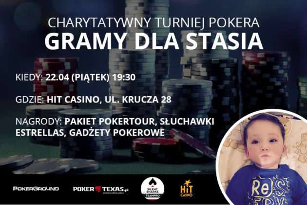 22 kwietnia zapraszamy na turniej charytatywny „Gramy dla Stasia”