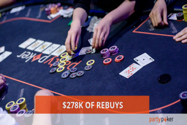 PartyPoker rozszerza swoją ofertę o nowe turnieje re-buy