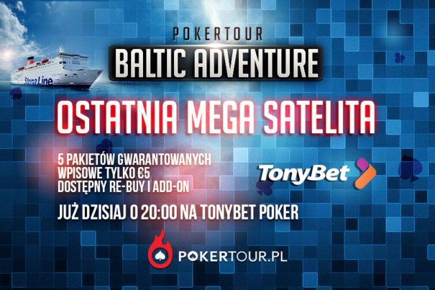 Takiego value jeszcze nie było! 5 pakietów na Prom w ostatniej satelicie na TonyBet!