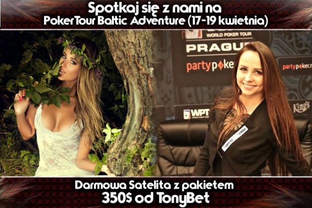 Popłyń z Halinką i Sylwią w niezwykły rejs. Już dzisiaj darmowa satelita na TonyBet Poker!