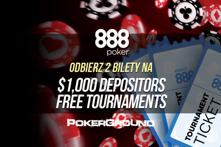 888poker rozdaje darmowe bilety na turnieje dla nowych depozytorów