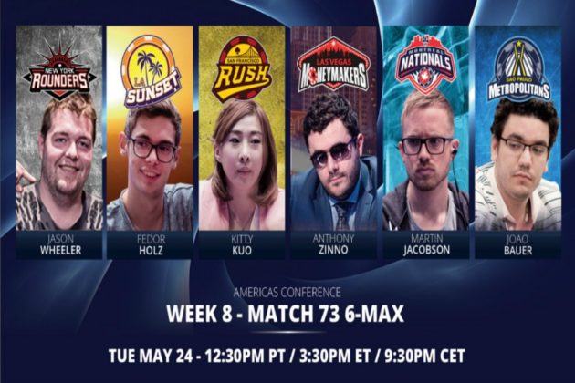 [LIVE] Początek ósmej kolejki Global Poker League