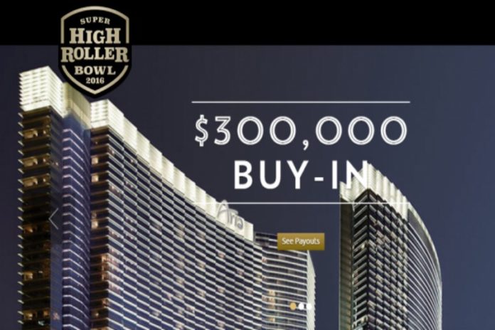 Super High Roller Bowl 2016