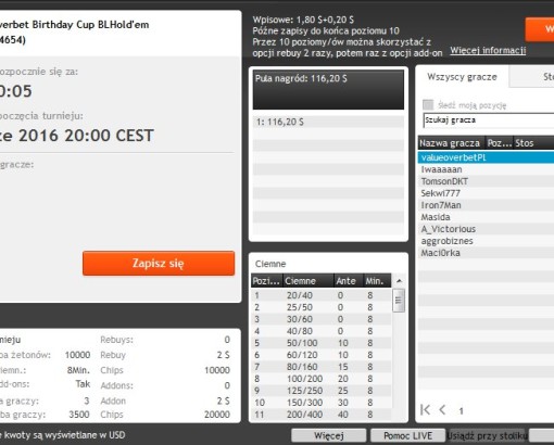 PayMyOverbet Birthday Cup