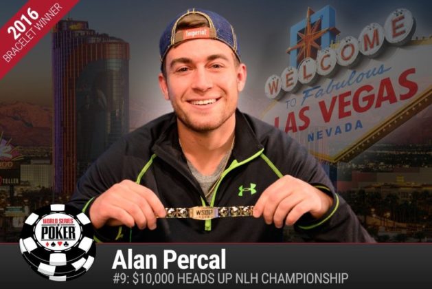 WSOP 2016: Alan Percal wygrywa event Heads-Up NLHE za 10.000$