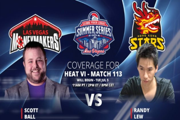[LIVE] Global Poker League: „Nanonoko” vs Ball, „Jungleman” vs Liu