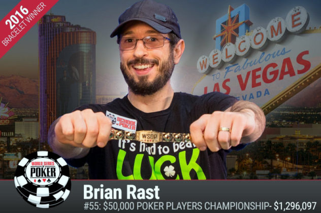 WSOP: Brian Rast wygrywa Poker Players Championship za 50.000$