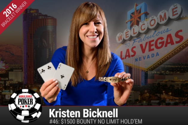 WSOP 2016: Pierwsza bransoletka dla kobiety, Deeb w złocie