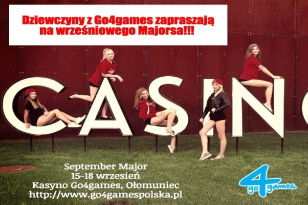 Atrakcyjny wrzesień w kasynie Go4Games Ołomuniec + do wygrania 3 wejściówki do Majora!