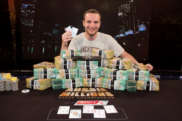 Zwycięzca Aussie Millions wygrywa tytuł WCOOP