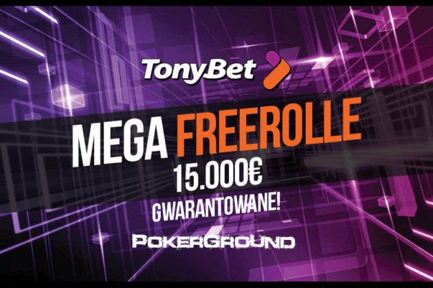 [HOT] 5 MEGA FREEROLLI z łączną pulą €15.000 już w październiku na TonyBet Poker!