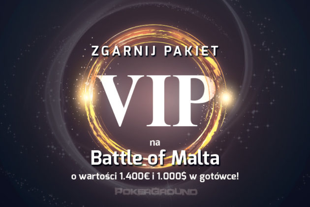 Ostatnia szansa na finał Battle of Malta. Czekają 2 pakiety VIP i $2000 w puli nagród!