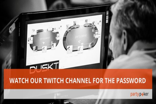 19:00 – 20:00 TWITCH, Freeroll na PartyPoker z 500$ w puli nagród!