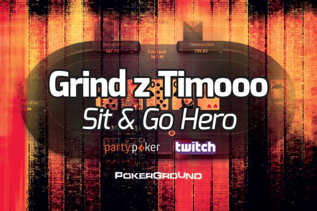 19:00 – Sit & Go Hero z Timooo – wielkie emocje na PartyPoker