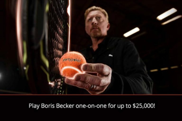 25.000$ czeka na śmiałka, który pokona w HU Borisa Beckera – ambasadora PartyPoker