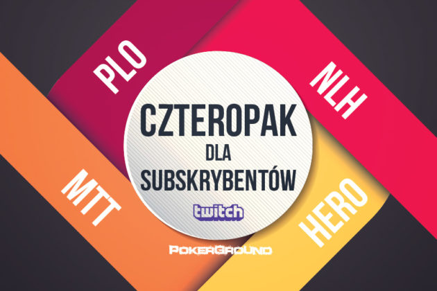 Pokerowy Czteropak – unikalna oferta dla subskrybentów na Twitchu!