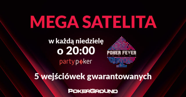 Olomouc Poker Fever – godz. 20:00 – MEGA satelita na PartyPoker; 5 wejściówek gtd!