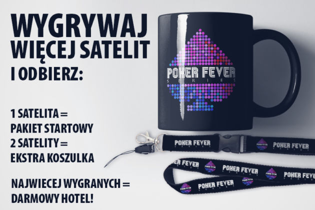 Wygrałeś bilet do Poker Fever? Odbierz zestaw gadżetów i powalcz o zakwaterowanie!