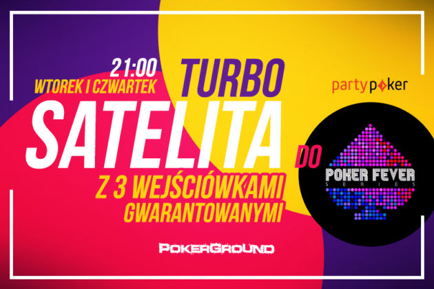 Poker Fever: pierwsza TURBO satelita na PartyPoker za nami. Kolejni laureaci z biletami!