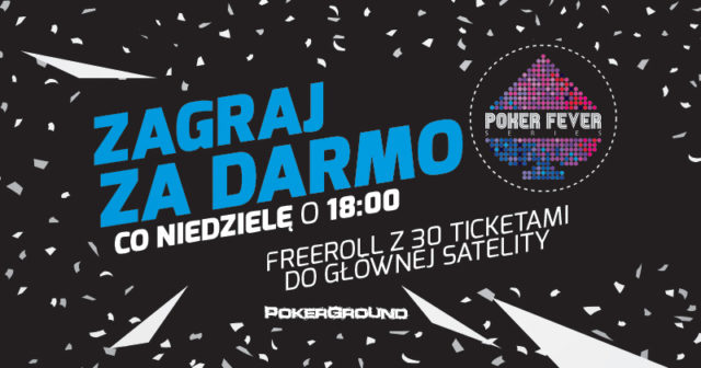Poker Fever Series: w niedzielę DARMOWY turniej z 30 biletami gwarantowanymi!