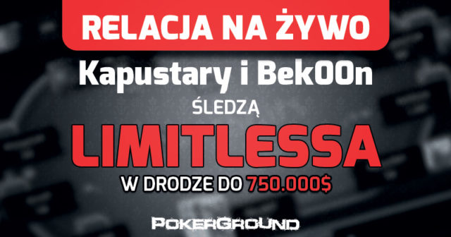 PGTV: od godz. 19:30 śledzimy walkę limitlessa o 750.000$