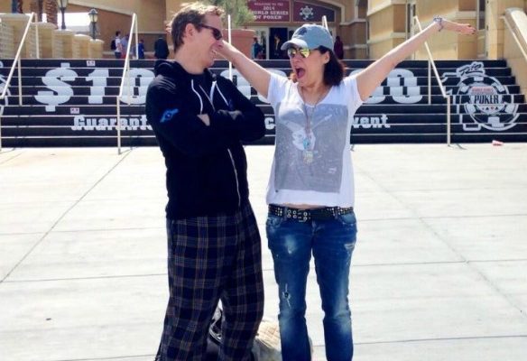 Jennifer Tilly i Phil Laak