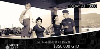 ME #2 Merit Poker Top Guns: dwóch Polaków z awansem po dniu 1A Merit Poker Top Guns