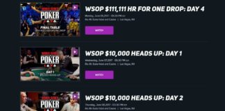 PokerGO: pełny harmonogram transmisji z WSOP PokerGo harmonogram