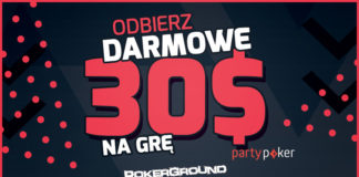 DARMOWE 30$ od PokerGround – tylko do 30 lipca! Darmowe 30$
